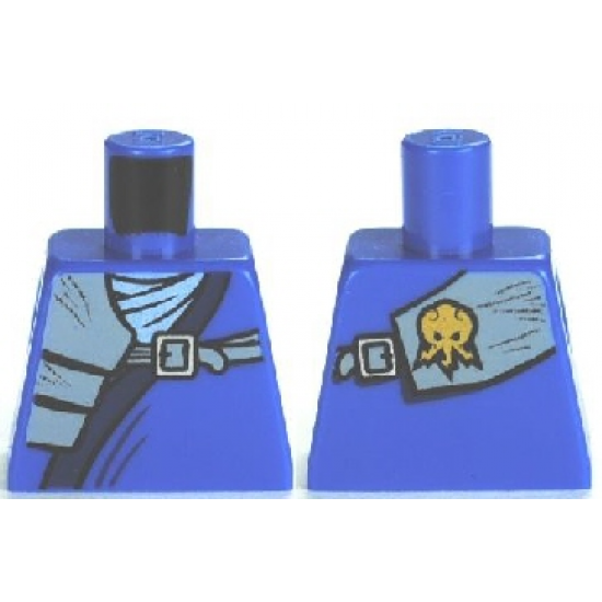Torso Ninjago Wrap with Shoulder Pouch and Belt Pattern