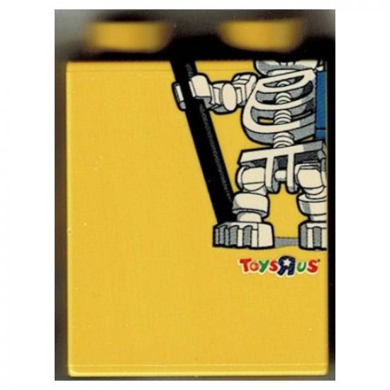 Duplo, Brick 1 x 2 x 2 with Toys 'R' Us Bricktober Week 1 Pattern