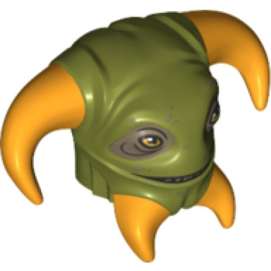 Minifigure, Head, Modified SW Boolio Pattern