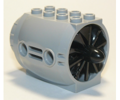 Aircraft Engine Large, with Black Center (43121 / x577)