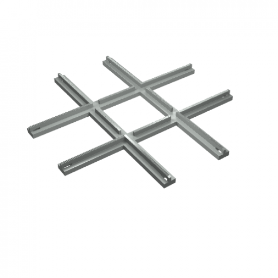 Train, Track 4.5V Crossing, Slotted Rail