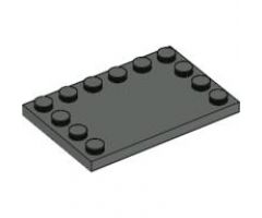 Tile, Modified 4 x 6 with Studs on Edges