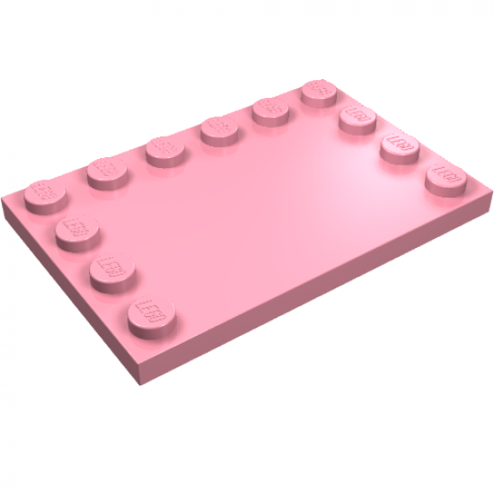 Tile, Modified 4 x 6 with Studs on Edges