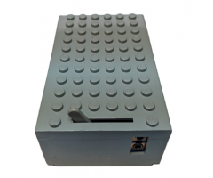 Electric, Battery Box 4.5V 6 x 11 x 3 1/3 Type III for 2 Prong Connectors with Middle Pin