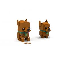 Scooby-Doo and Scrappy-Doo Brickheadz