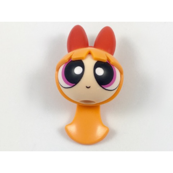 Minifigure, Head, Modified Blossom Pattern