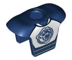 Minifigure, Body Wear Hockey Body Armor with Raccoon Pattern