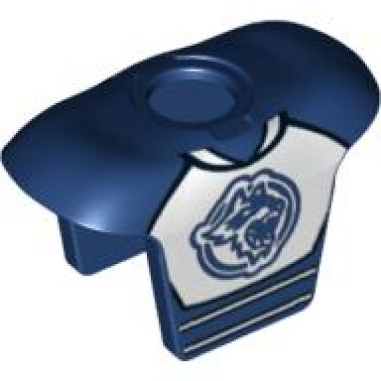 Minifigure, Body Wear Hockey Body Armor with Raccoon Pattern