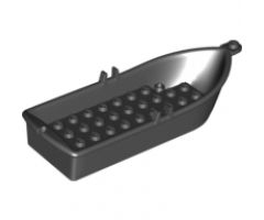 Boat 14 x 5 x 2 with Oarlocks and 2 Hollow Inside Studs
