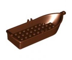 Boat 14 x 5 x 2 with Oarlocks and 2 Hollow Inside Studs