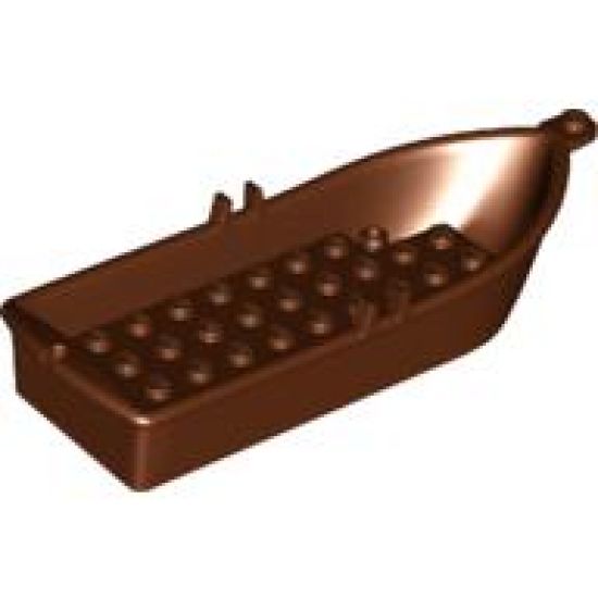 Boat 14 x 5 x 2 with Oarlocks and 2 Hollow Inside Studs