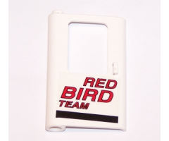 Door 1 x 4 x 5 Train Left with Red Bird Team Pattern (Sticker) - Set 5591