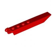 Hinge Plate 1 x 8 with Angled Side Extensions, 9 Teeth and Rounded Plate Underside