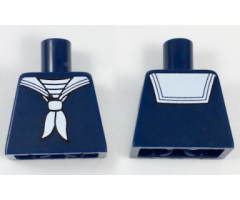 Torso Sailor Uniform with White Neckerchief Pattern