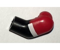 Arm, Left with Red Short Sleeve and White Cuff Pattern