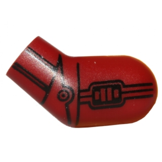 Arm, Left with SW C-3PO Droid Pattern