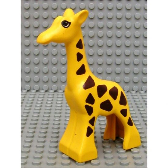 Duplo, Animal Giraffe Baby Small, Eyes Oval Pattern