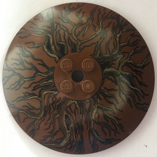 Dish 8 x 8 Inverted (Radar) with Tree Branch Pattern (Set 4502)