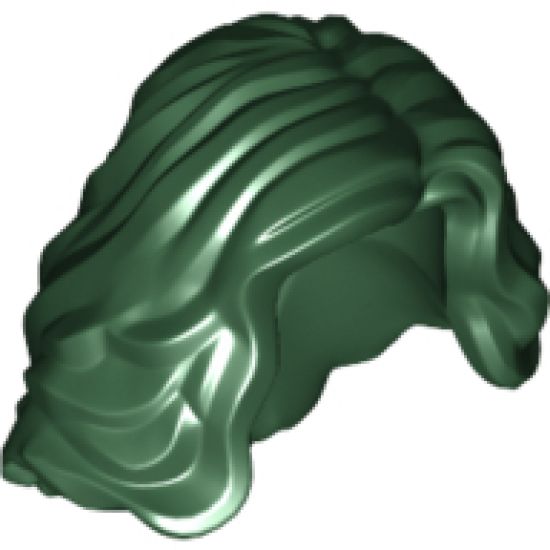 Minifigure, Hair Female Mid-Length Wavy