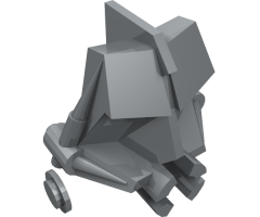 Bionicle Head Connector Block 3 x 4 x 1 2/3