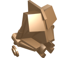 Bionicle Head Connector Block 3 x 4 x 1 2/3