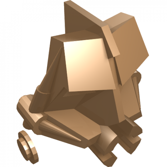Bionicle Head Connector Block 3 x 4 x 1 2/3