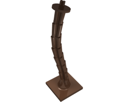 Plant, Tree Palm Base 4 x 4 with Trunk