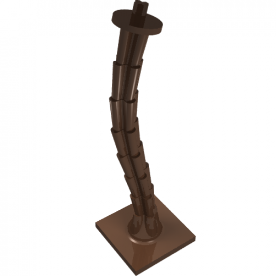 Plant, Tree Palm Base 4 x 4 with Trunk