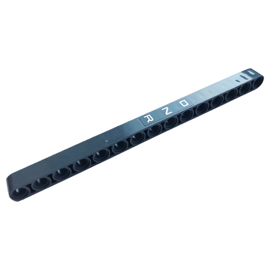Technic, Liftarm 1 x 15 Thick with White 'D' 'N' 'R' Pattern (Sticker) - Set 42110