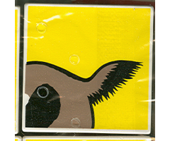 Duplo, Tile 2 x 2 x 1 with Goat Mosaic Picture 03 Pattern (Set 1078)