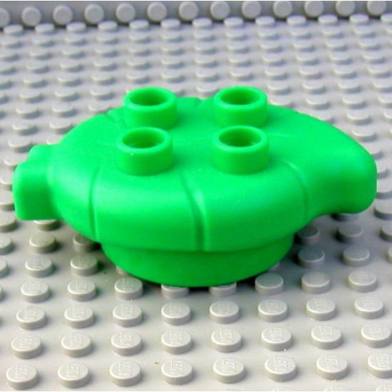 Duplo, Plant Leaf Single with 4 Top Studs