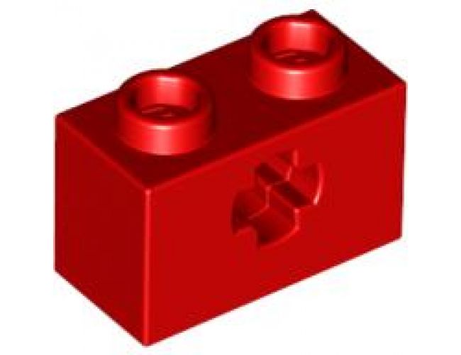 Technic, Brick 1 x 2 with Axle Hole
