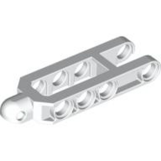 Technic, Steering Arm 6.5 x 2 with Tow Ball Socket Rounded, Chamfered