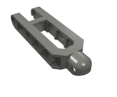 Technic, Steering Arm 6.5 x 2 with Tow Ball Socket Rounded, Chamfered