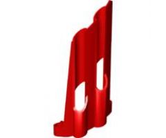 Technic, Panel Fairing # 4 Large Long, Large Holes, Side B
