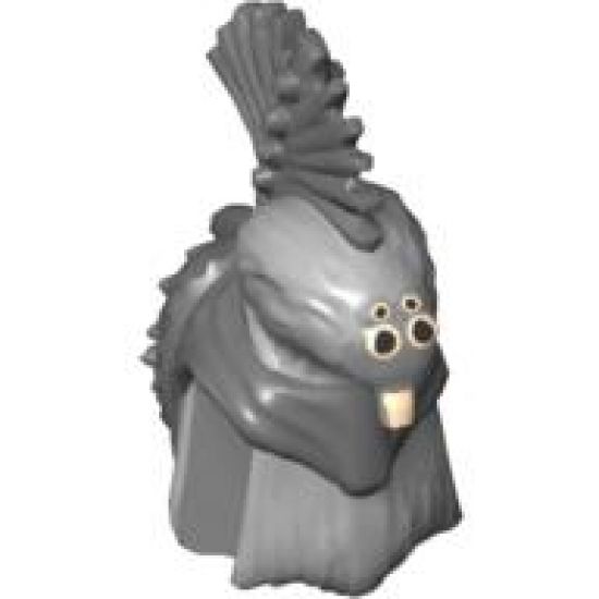 Minifigure, Head, Modified SW Talz, Thi-Sen Pattern