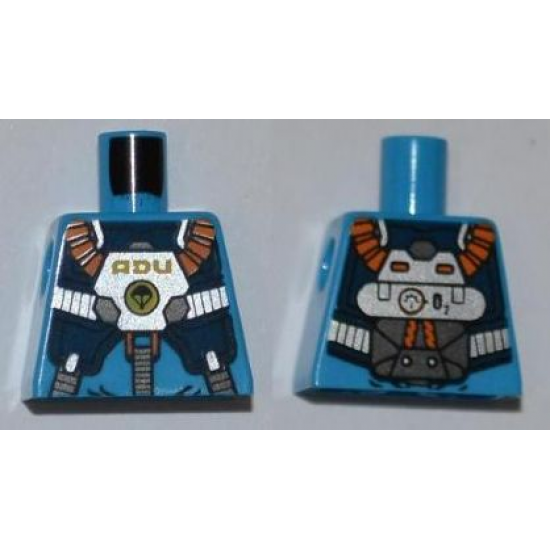 Torso Alien Conquest ADU Soldier with Protection Vest and Breathing Apparatus Pattern