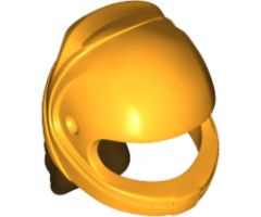 Mini Doll, Hair Combo, Hat with Hair, Racing Helmet with Flexible Rubber Dark Brown Hair Ponytail Pattern