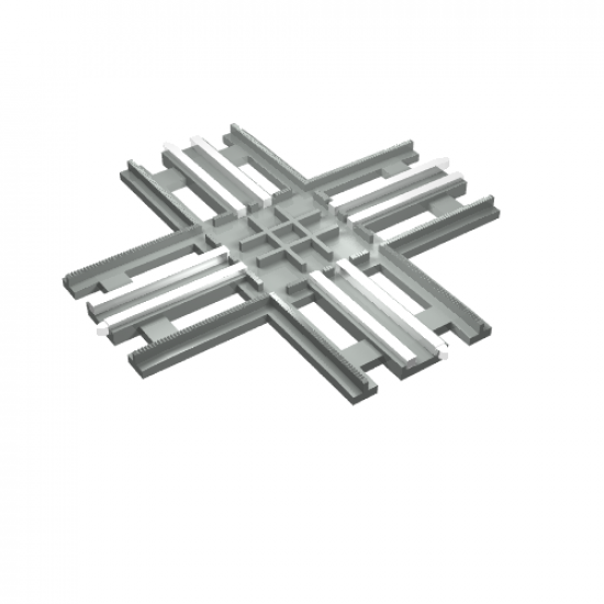 Train, Track 12V Crossing