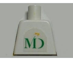 Torso MD Foods Logo Pattern on Both Sides (Sticker)
