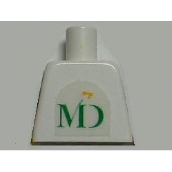 Torso MD Foods Logo Pattern on Both Sides (Sticker)