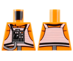 Torso SW Rebel Pilot with Printed Back Pattern