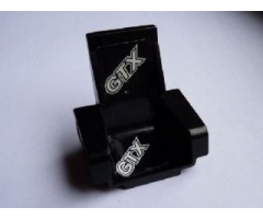 Technic Seat 3 x 2 Base with White 'GTX' on Seat and Back Pattern (Stickers) - Set 8219