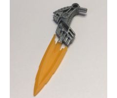 Hero Factory Weapon - Fire Shooter with Flexible Orange Blade Pattern