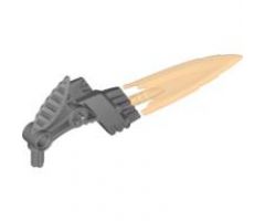 Hero Factory Weapon - Fire Shooter with Flexible Orange Blade Pattern
