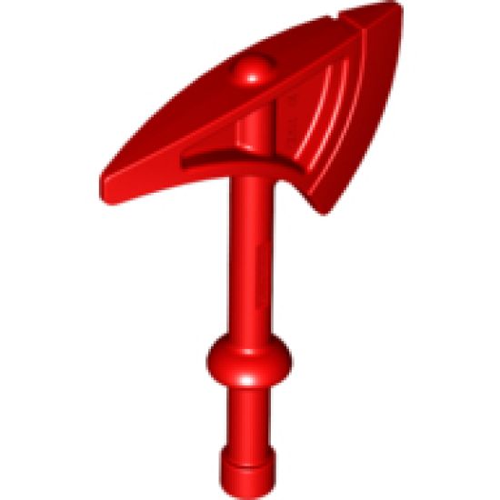 Duplo, Figure Wear & Utensil Axe / Tomahawk with Tapered Round Handle Top and Solid Handle Bottom
