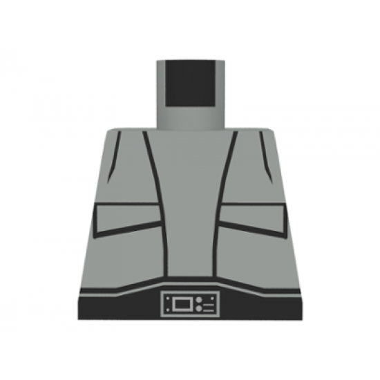 Torso SW Pocket-Vest and Techno-Buckle Pattern (Lobot)