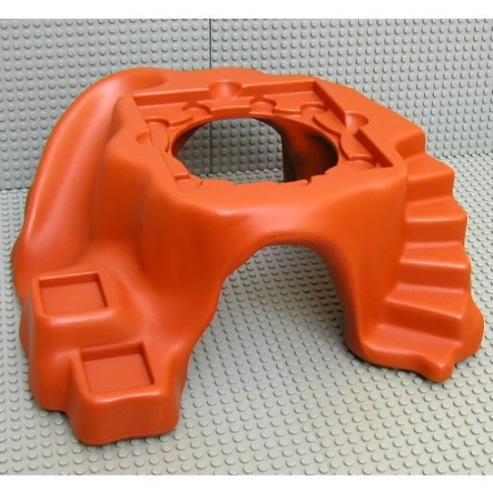 Duplo, Baseplate Raised 18 x 19 x 6 Tree Stump, No Studs