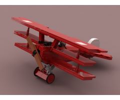 Fokker DR-1 - Baron Rouge