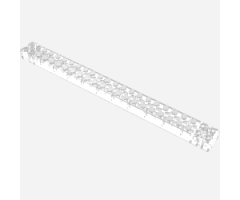 Brick, Modified 2 x 24 with Peg at each End